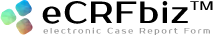 eCRF. Electronic Case Report Form
